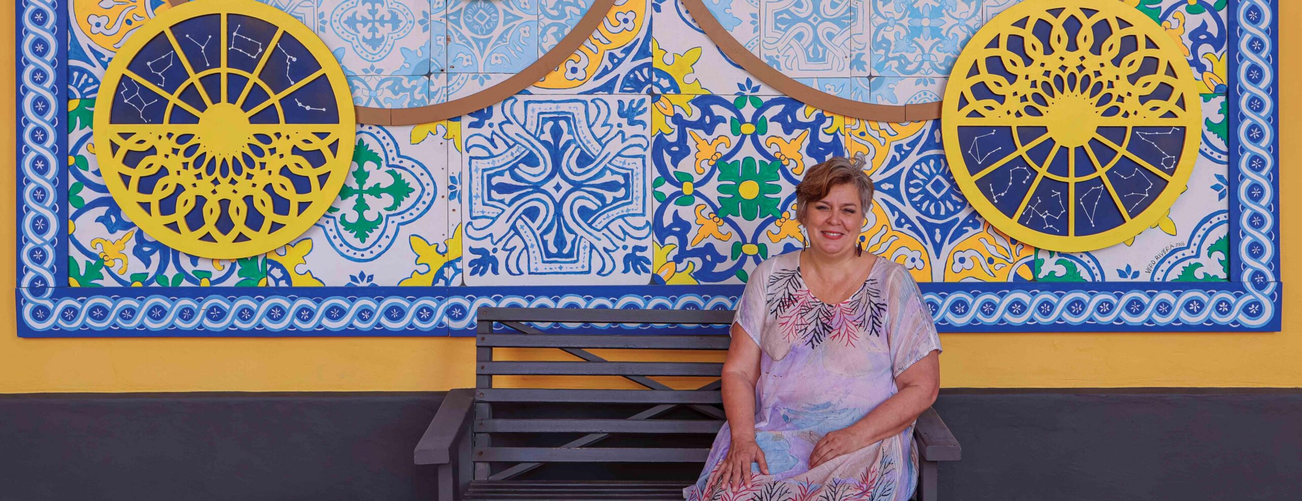 Portrait of Sonya Canetti Mirabal in an institutional setting.